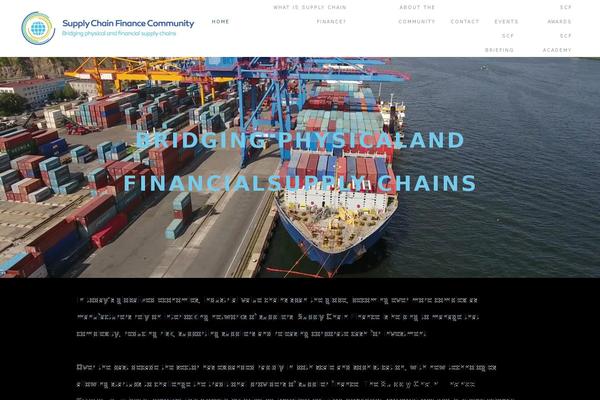 Community theme site design template sample