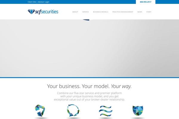 scfsecurities.com site used Vanguard