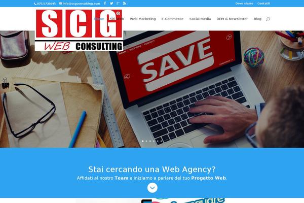 scgconsulting.com site used Scgdivi