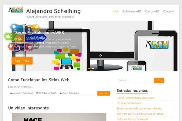 KadenceWP theme site design template sample