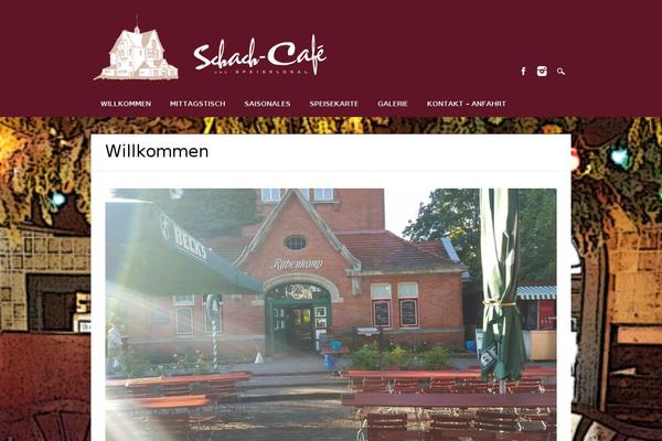 Restaurateur theme site design template sample