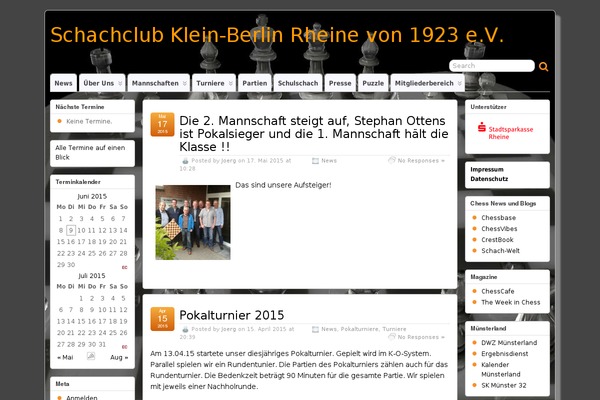 Site using Event Calendar 3 for PHP 5.3 plugin