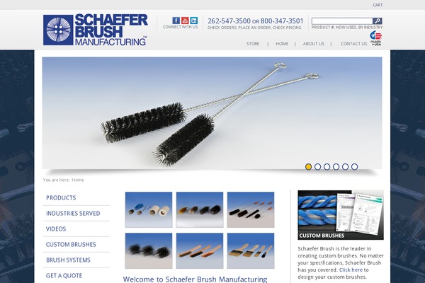 Site using Wc-product-table-lite plugin