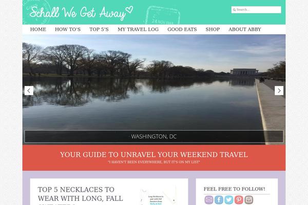Easy Blog theme site design template sample