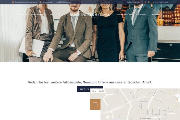 scharffetter.com site used Goldenblatt
