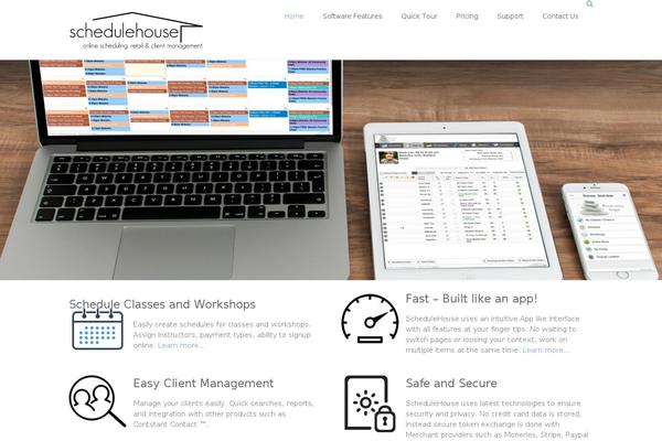 Ample theme site design template sample