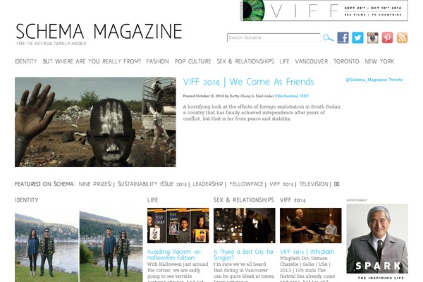 schemamag.ca site used Vivacious-magazine