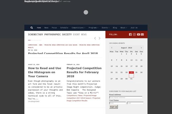 Zerif Lite theme site design template sample