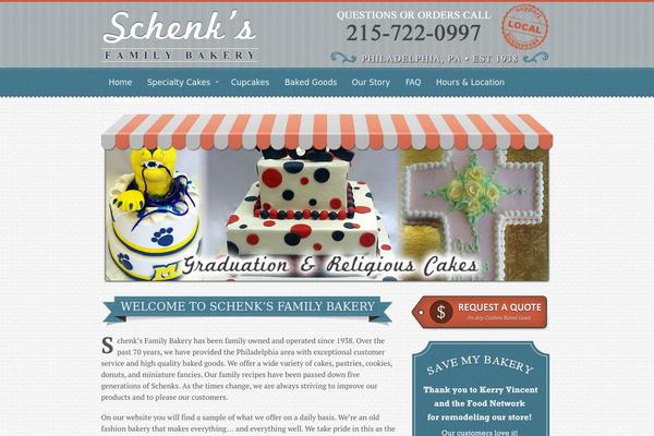 schenksfamilybakery.com site used Canvas