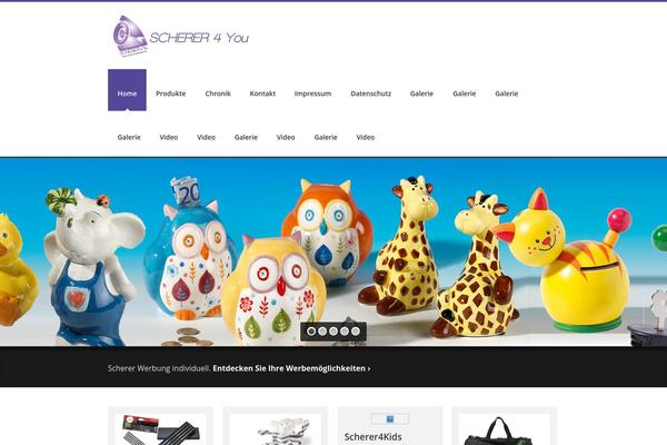 Inceptio theme site design template sample