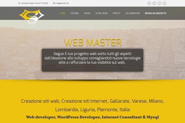 Konstruct theme site design template sample