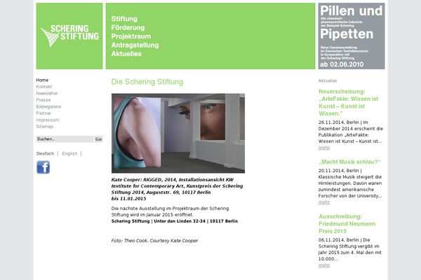 scheringstiftung.de site used Sst