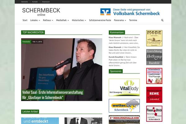 Site using Td-cloud-library plugin