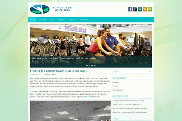 schickfreeyourskin.com.au site used Healthup