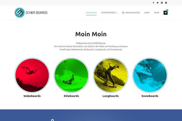 Geode theme site design template sample