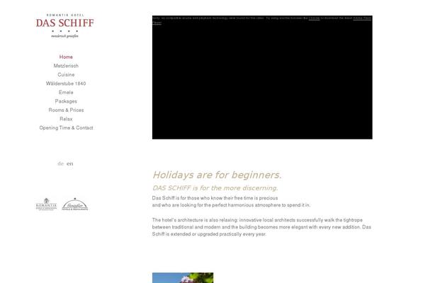 Site using Wp-overlays plugin