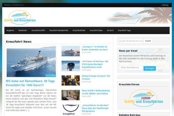 Site using Mailpoet plugin