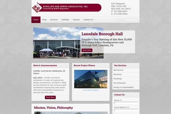 Sync theme site design template sample