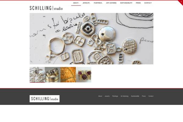 Gridz theme site design template sample