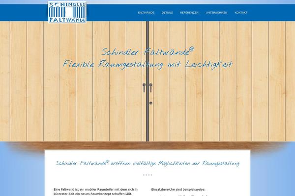 schindler theme websites examples