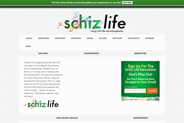 schizlife.com site used Vw-healthcare