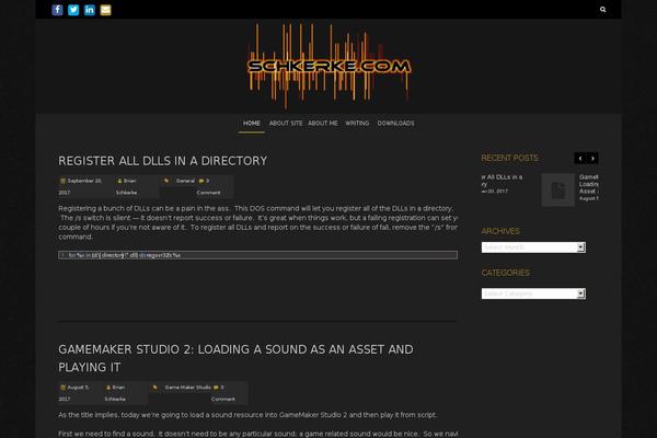 Blackoot-pro theme site design template sample