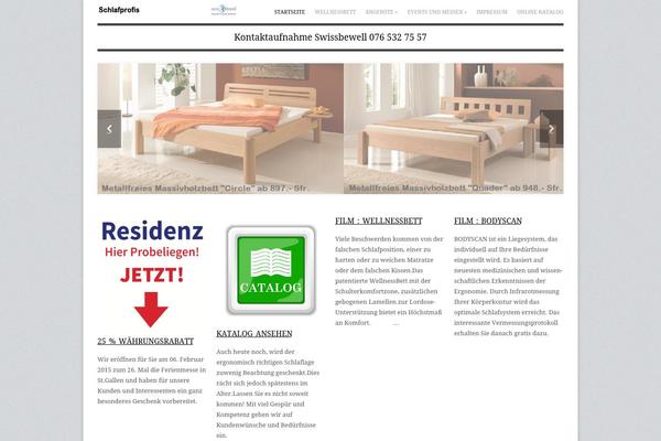 Adapt theme site design template sample
