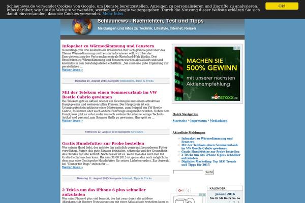 schlaunews.de site used Newses