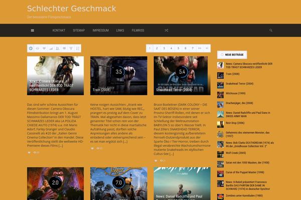Explicit theme site design template sample