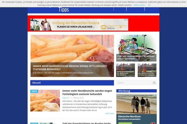 CityLogic theme site design template sample
