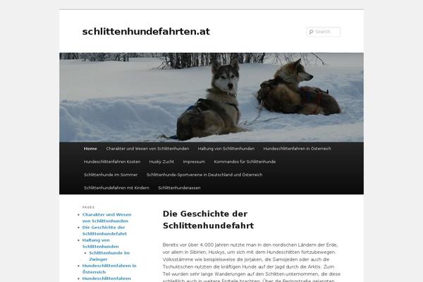 Site using Twenty Eleven Theme Extensions plugin