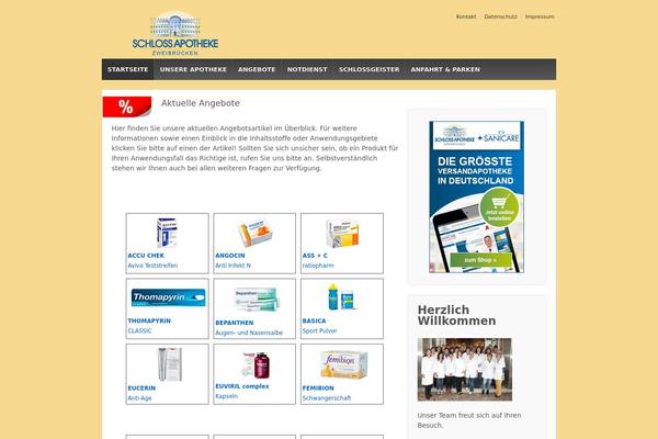 Xtreme One theme site design template sample