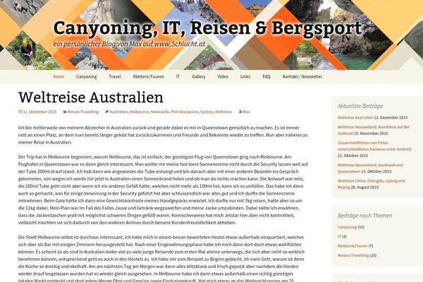 Twentythirteen Child theme site design template sample