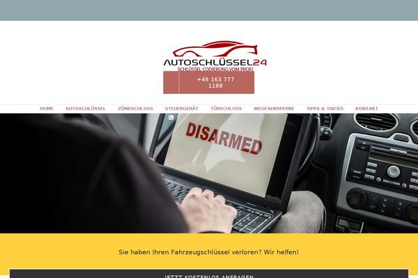 AwesomeOne theme site design template sample