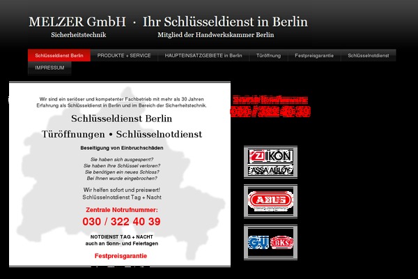 schluesseldienstberlin.de site used Schluesseldienst