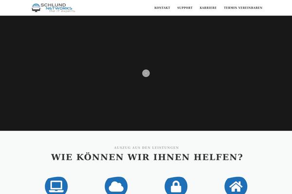 OnePress theme site design template sample