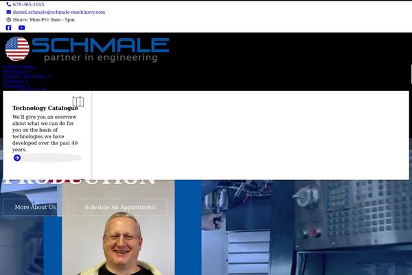 schmale-machinery.com site used Rvadv_framework_theme