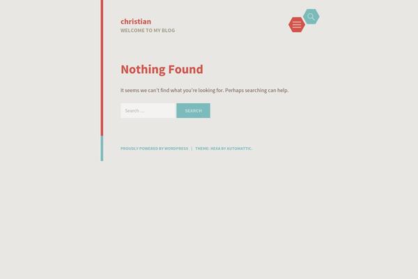 Hexa theme site design template sample