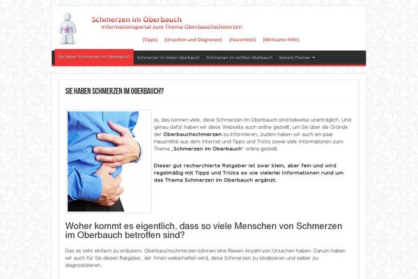 schmerzen-im-oberbauch.com site used Sahifa theme