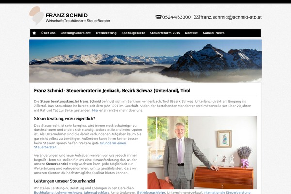 schmid-steuerberater.at site used Wp Bold