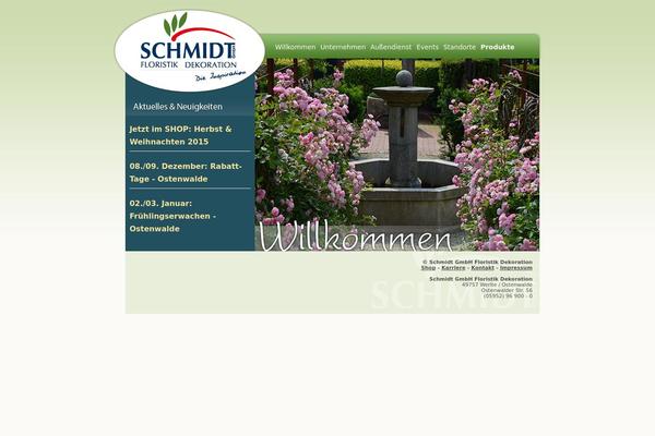 schmidt-floristik.com site used Sfo