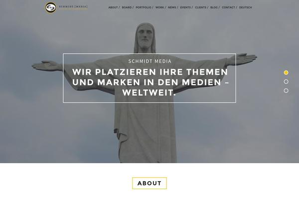 Haven theme site design template sample
