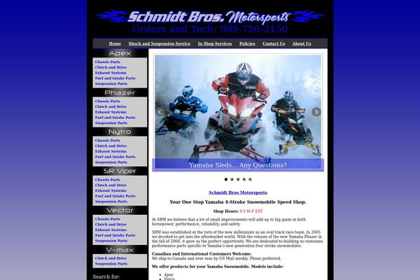 Sbm theme site design template sample