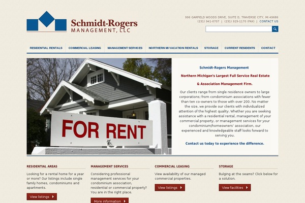 Schmidt theme site design template sample