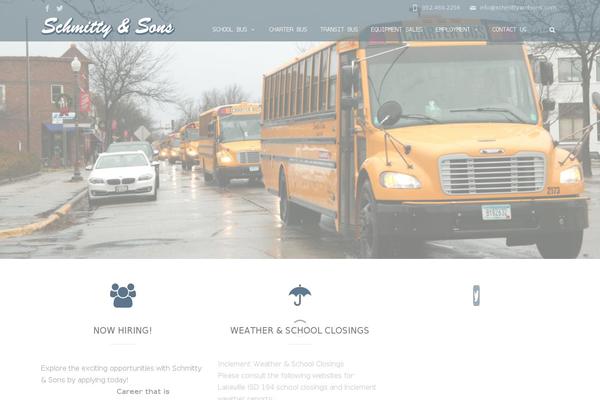 Fortuna theme site design template sample