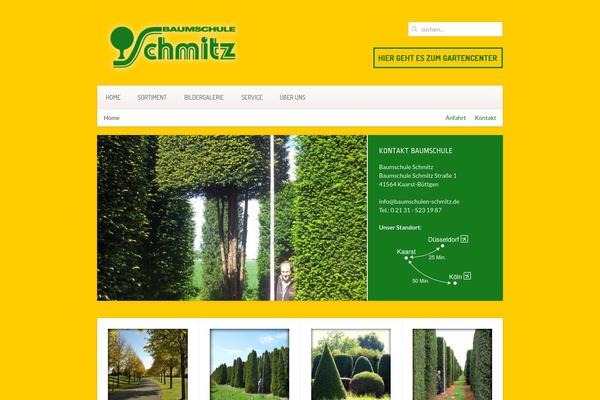 Avenue theme site design template sample