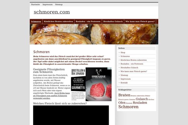 zeeMagazine theme site design template sample