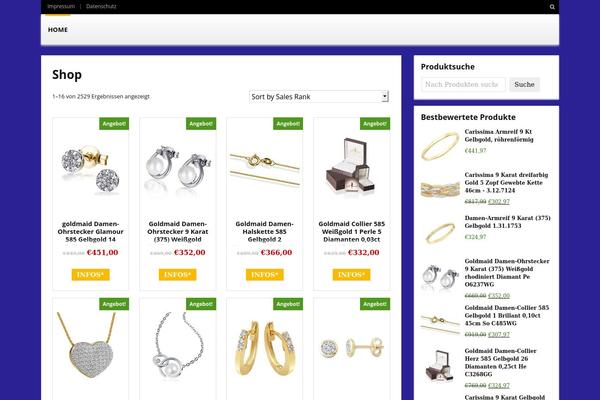 Site using Amzn plugin