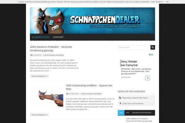 Sakhr theme websites examples