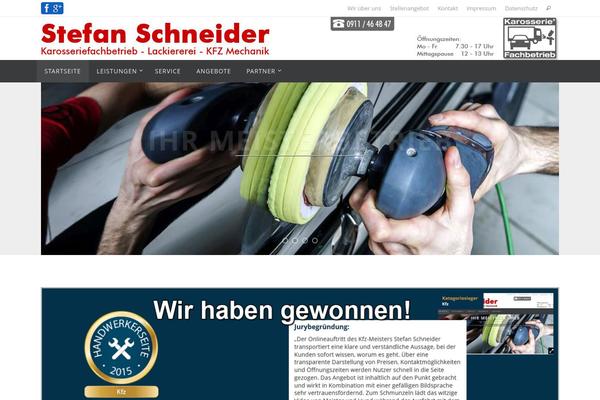 Nirvana theme site design template sample